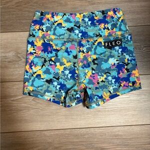 Fleo Vibrant Camo Shorts